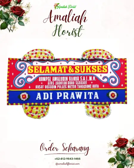 Papan Bunga Ucapan Selamat Pepe
