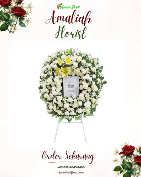 Krans Bunga Duka Pepe